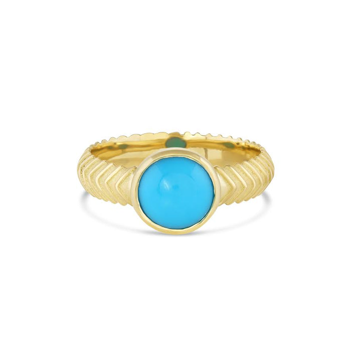 Pure Energy Sleeping Beauty Ring in Yellow Gold