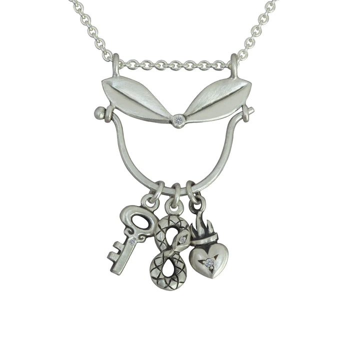Portafortuna Necklace in Sterling Silver