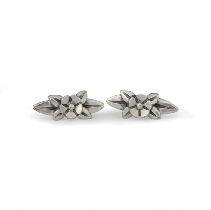 Wildflower Stud Earrings Sterling Silver