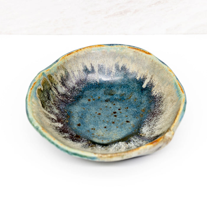 Turquoise Shell dish by Moot Pots