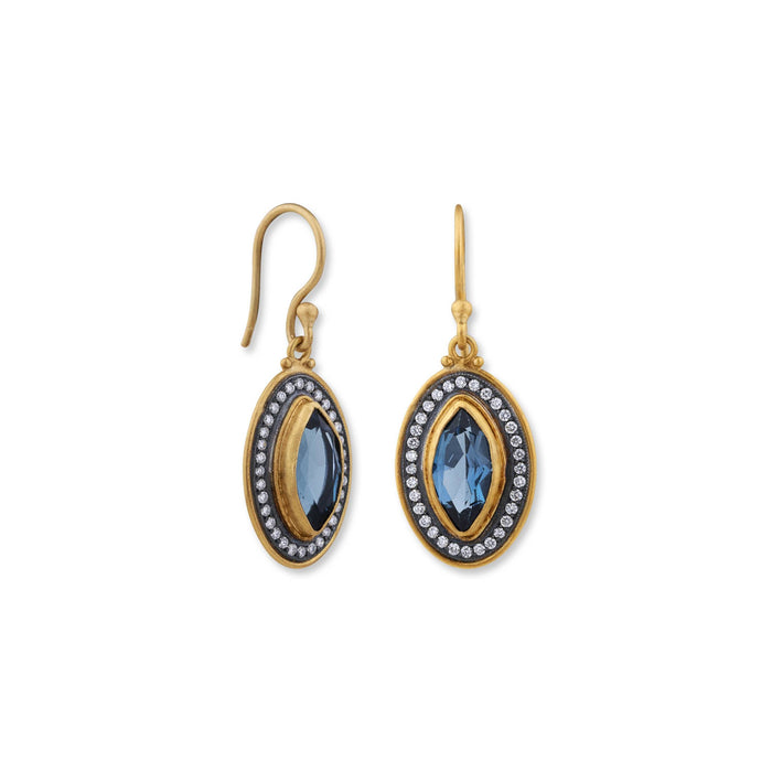 Thames Earrings in Yellow Gold