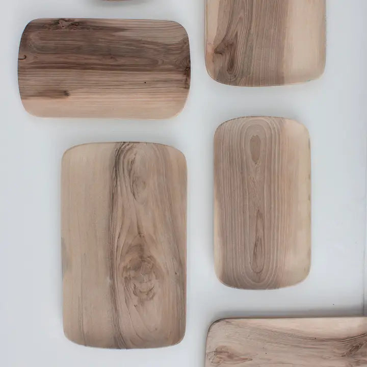 Large Walnut Wood Tray
