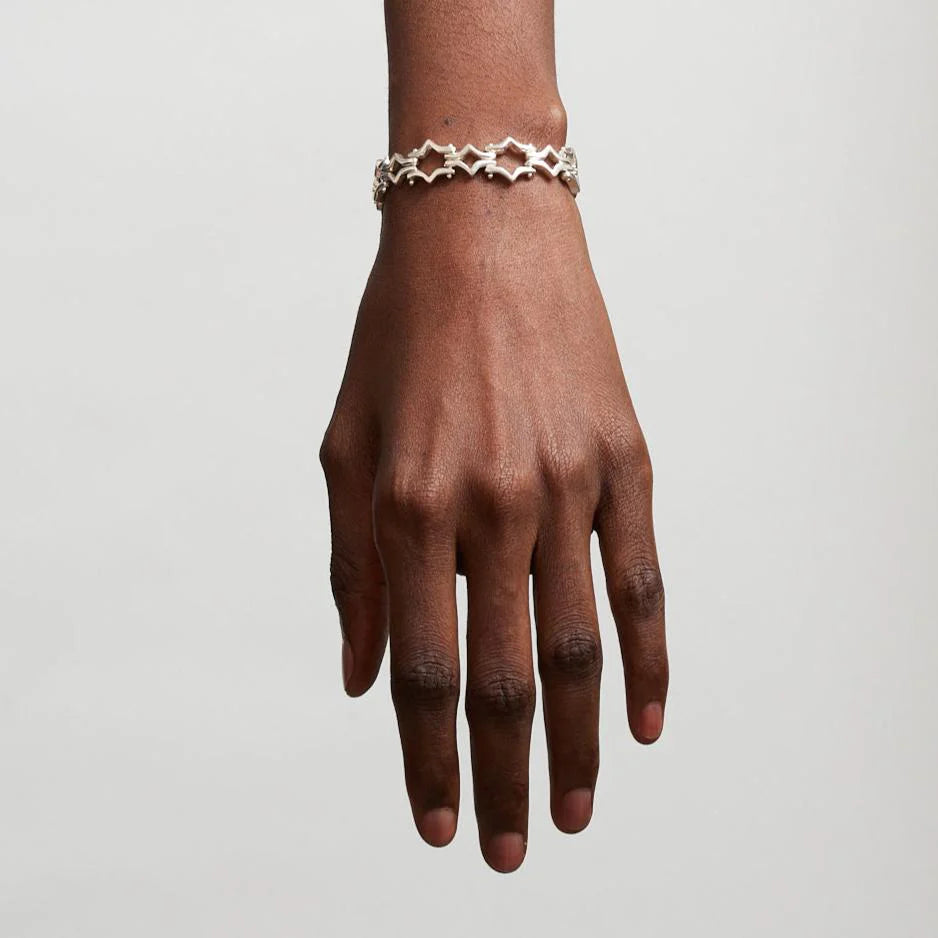 Milky Way Bracelet in Sterling Silver