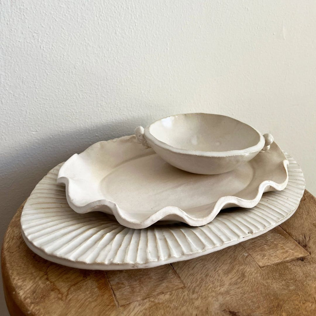 Ruffle Edge Platter