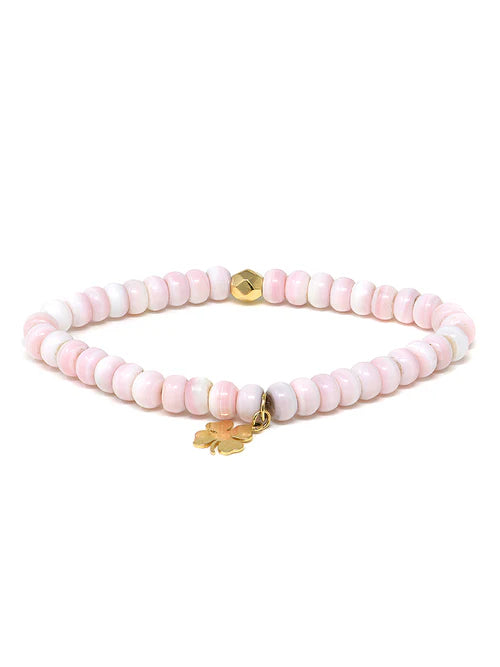 Bohème Pink Opal Rondelle Bracelet