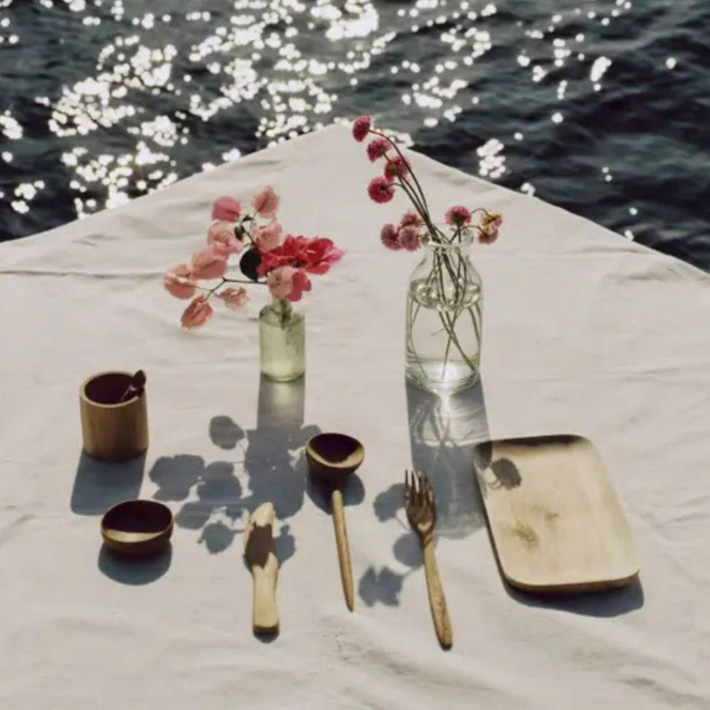 Large Walnut Wood Tray