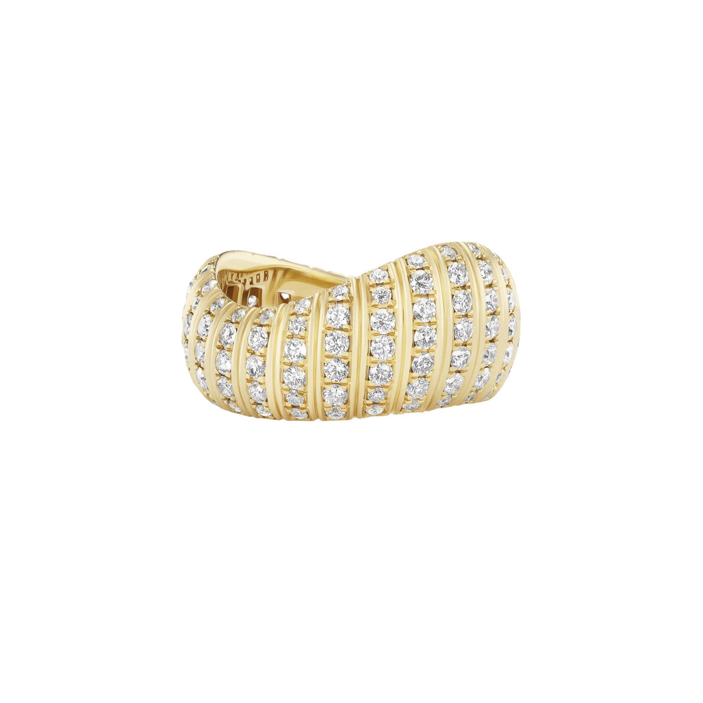 Contra Ring in Yellow Gold