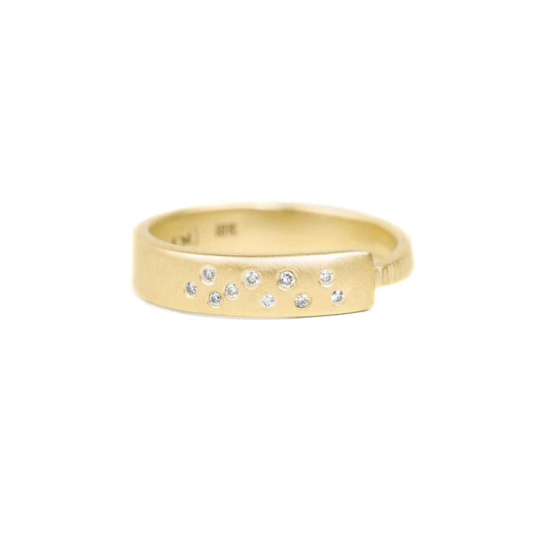 Luxe Aspen Band in Yellow Gold