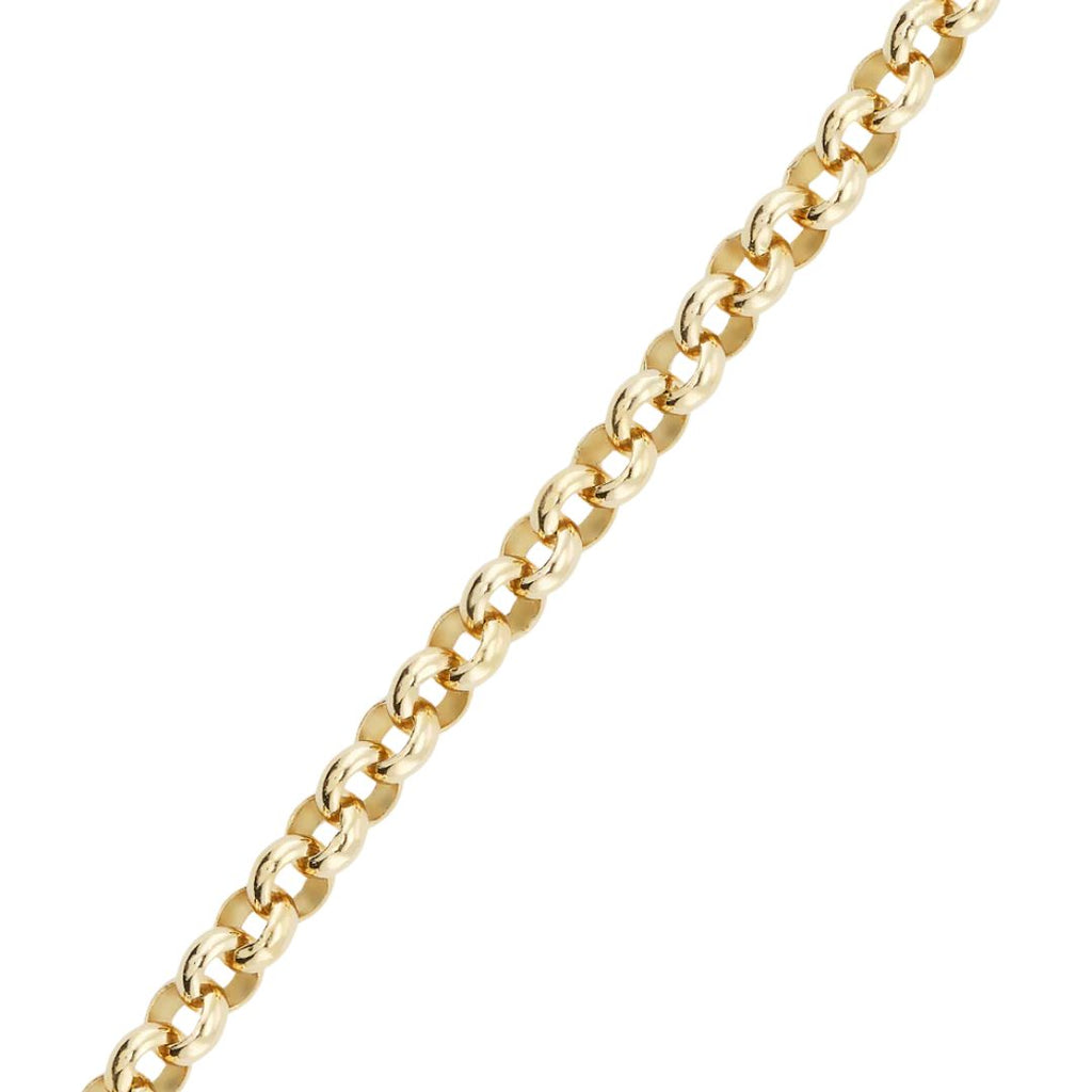 4.0 Rolo Chain in Yellow Gold