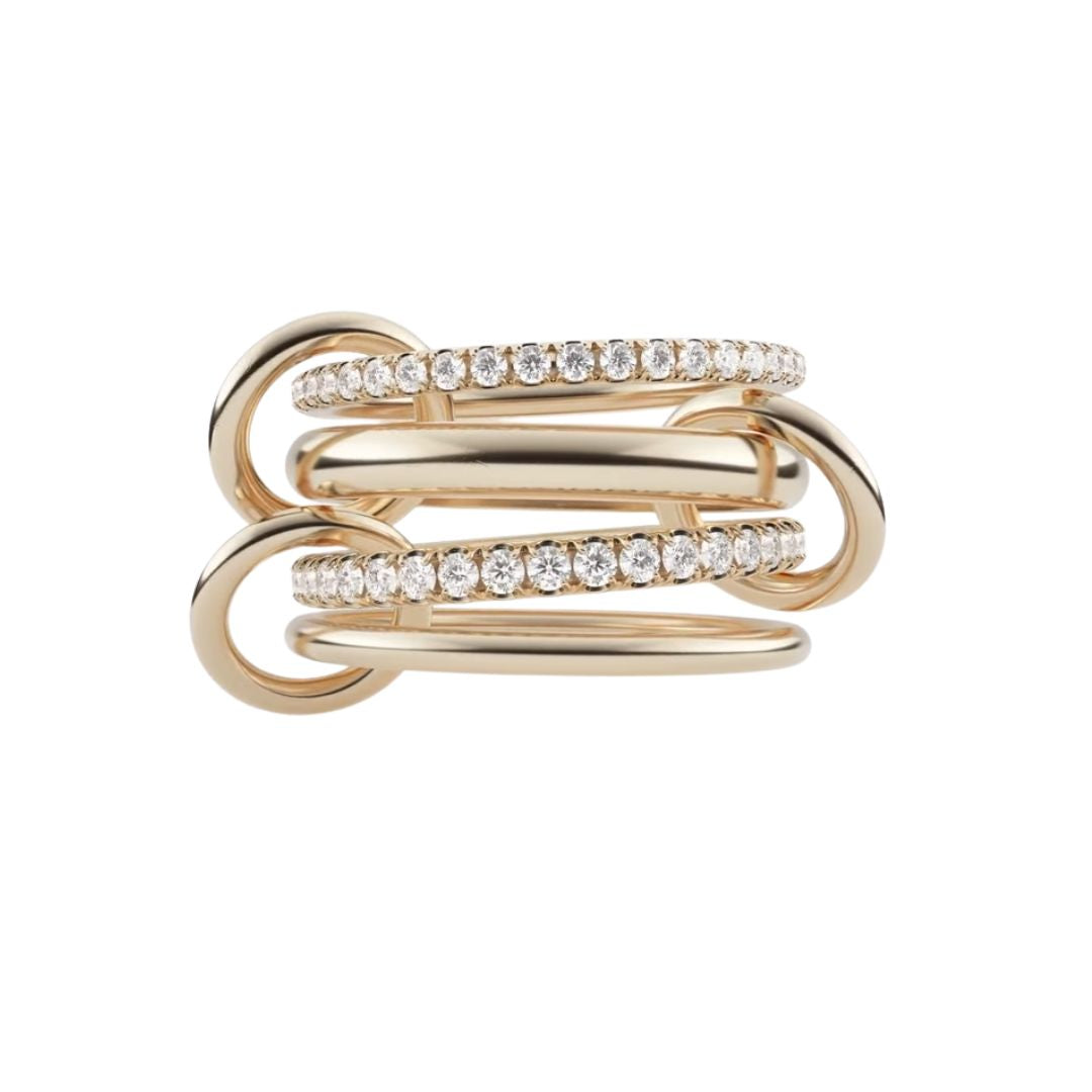 Polaris YG Stack in Yellow Gold