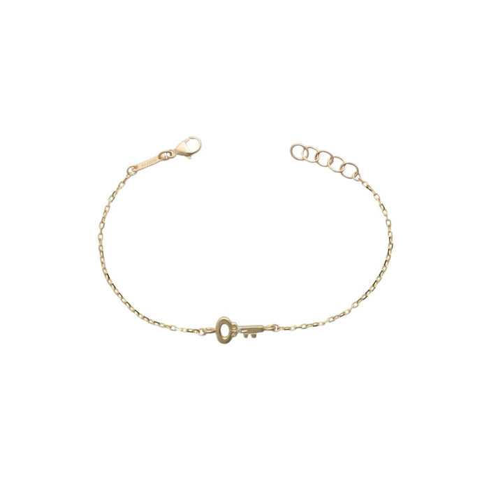 Key Amulet Bracelet in Yellow Gold