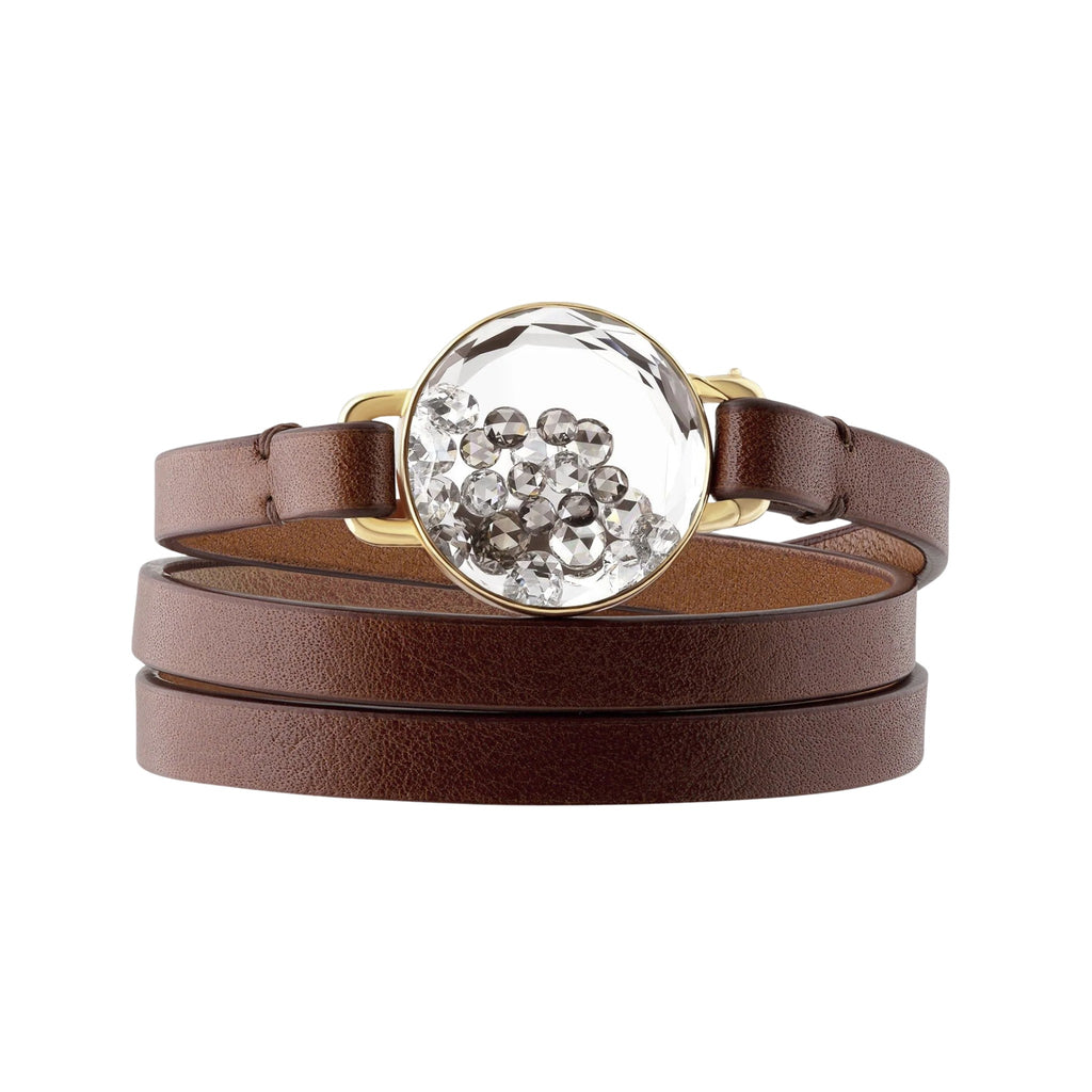 Champagne Leather Bracelet