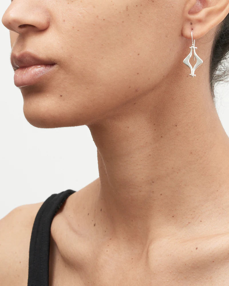 Glee Drop Earrings in Sterling Silver