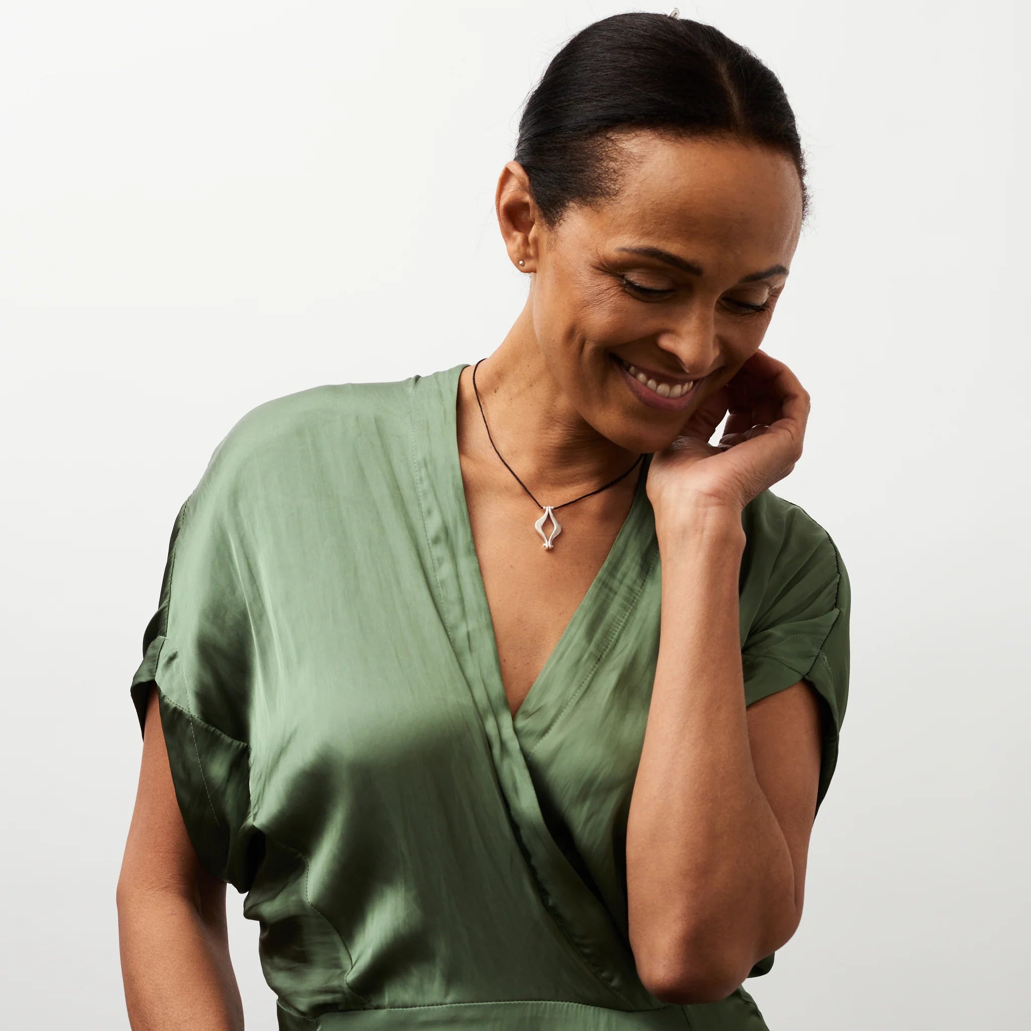 Lyric Pendant Necklace in Sterling Silver