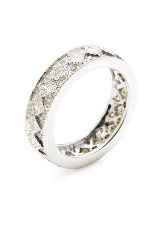 Argyle Princess Cut Diamond Band