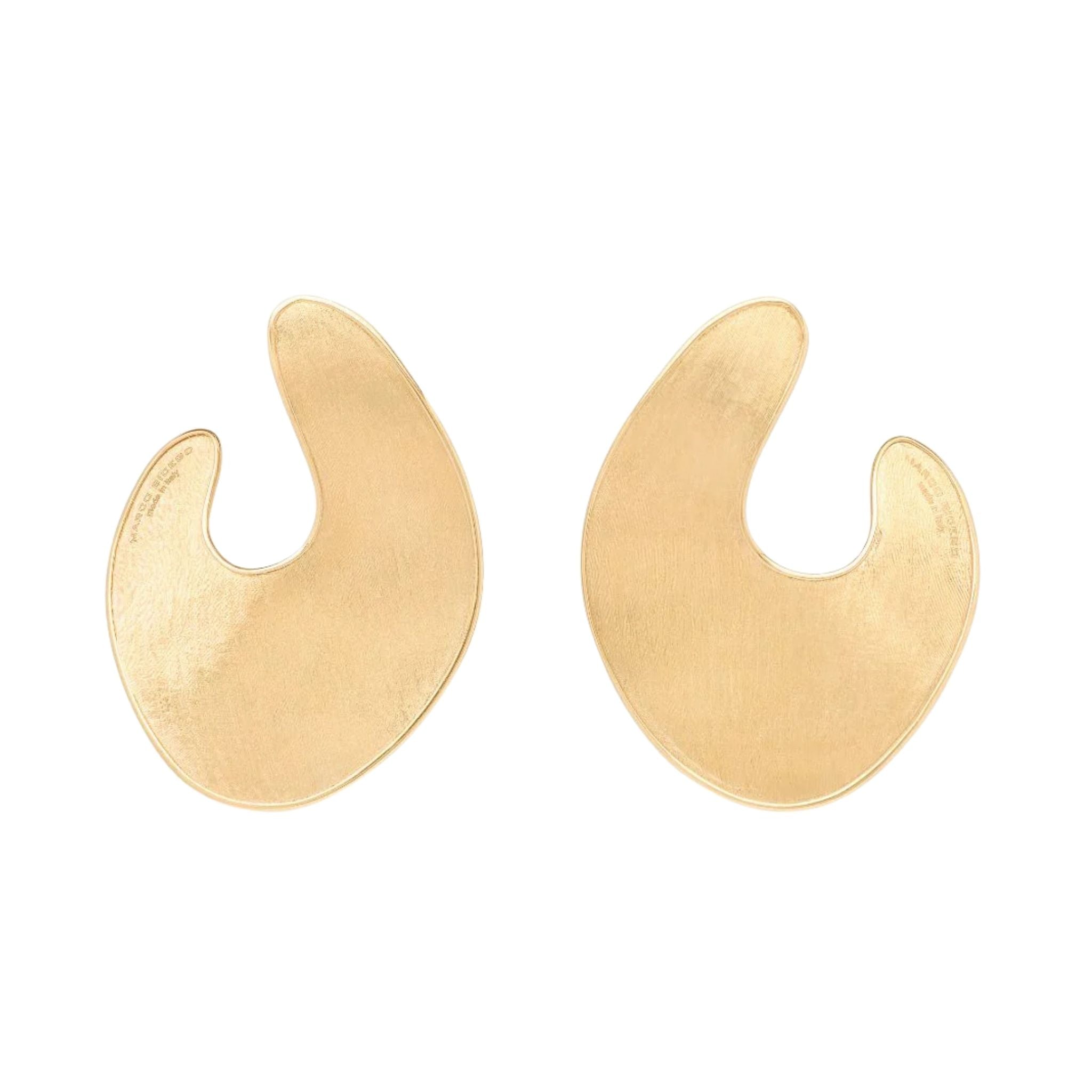 Lunaria Earrings in Yellow Gold