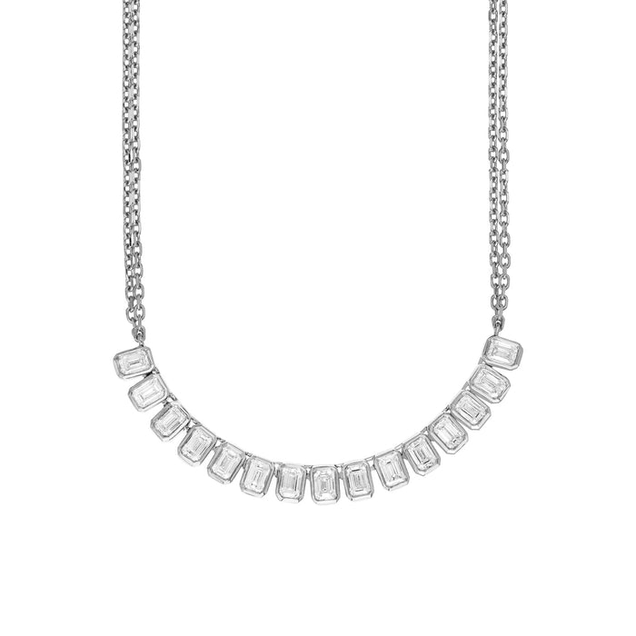 Nea White Diamond Necklace