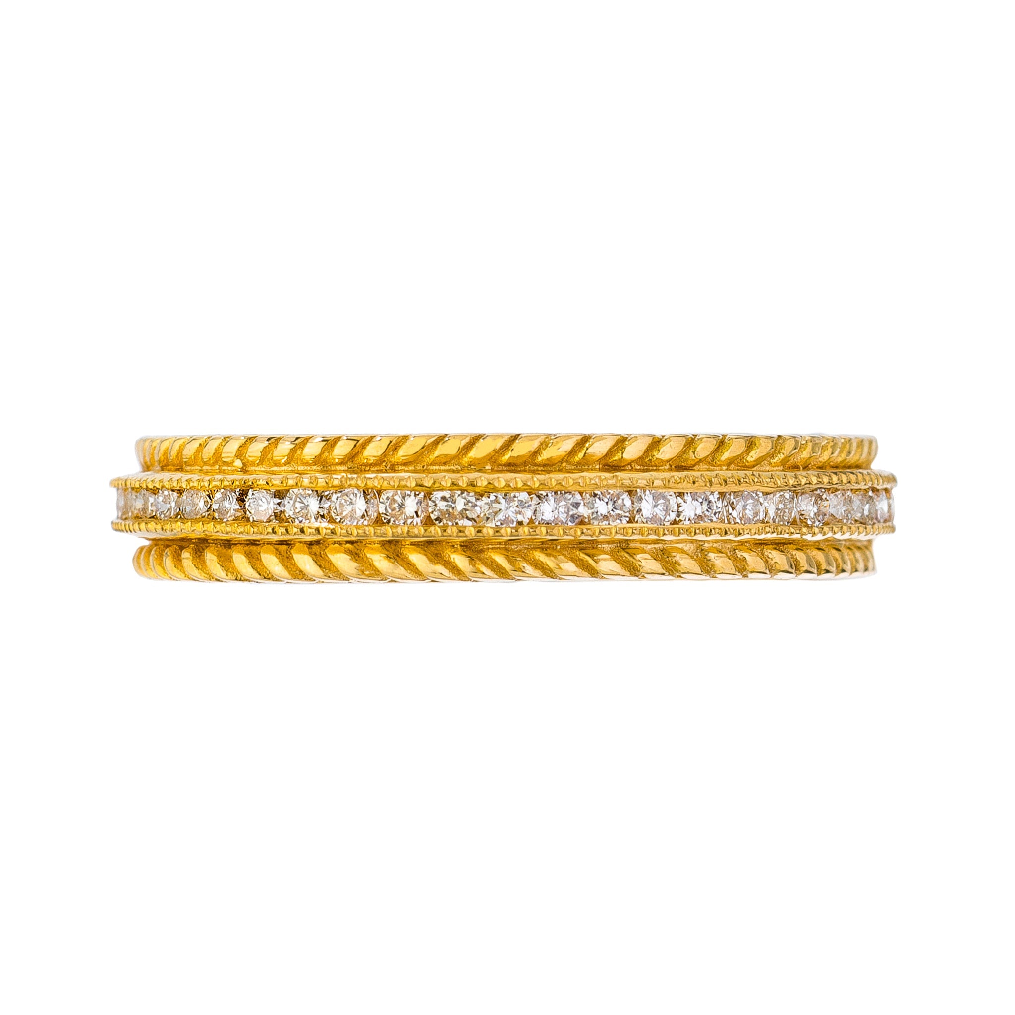 Olivia White Diamond Band