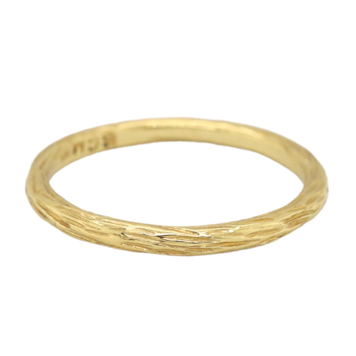 Pebble Stacking Ring in Yellow Gold