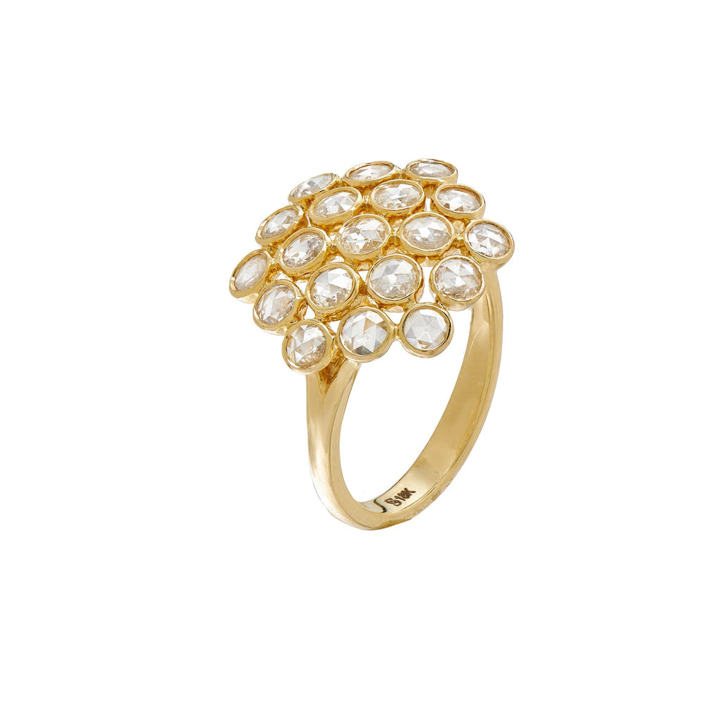 Josephine White Diamond Cocktail Ring