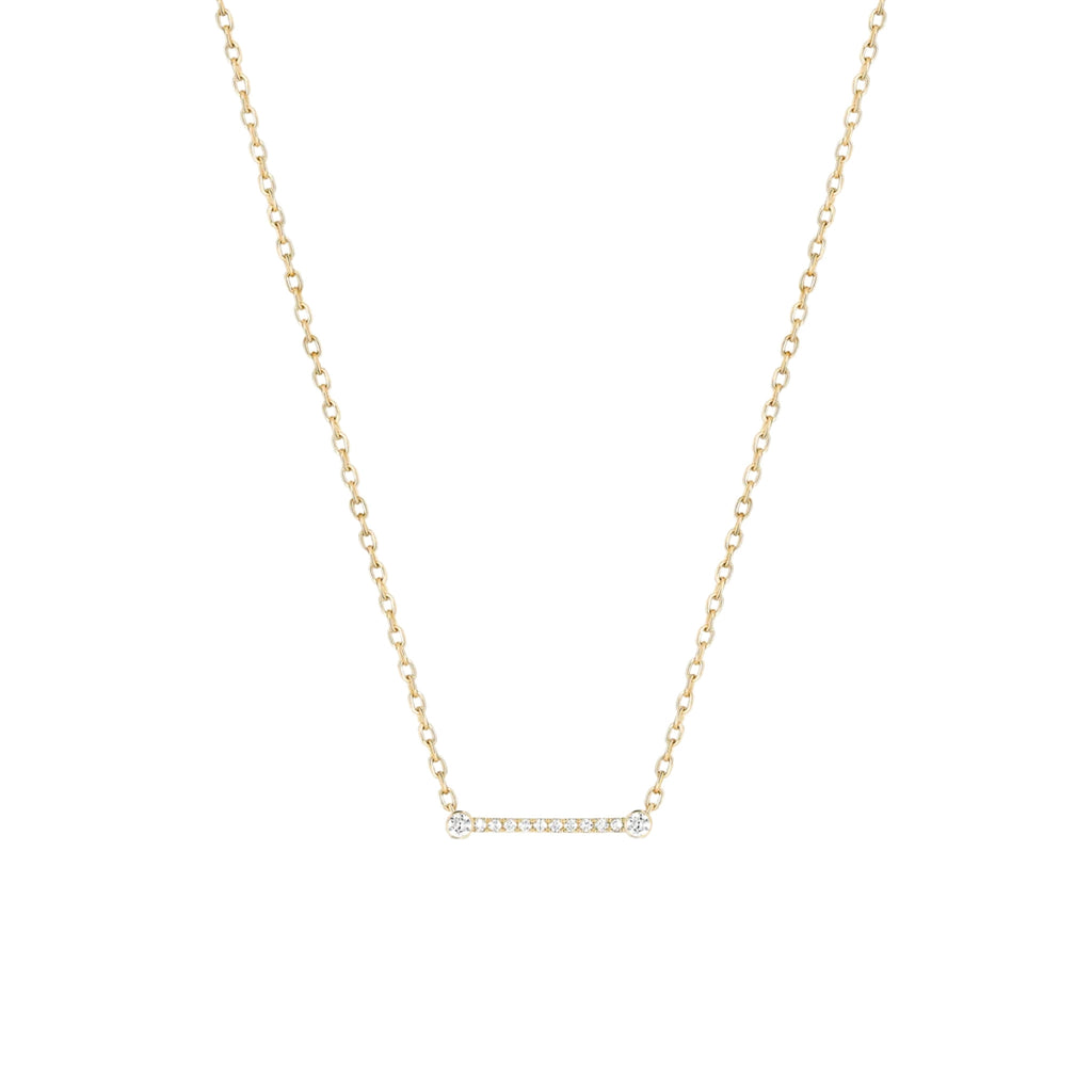 Business Meeting Mood Necklace in Yellow Gold