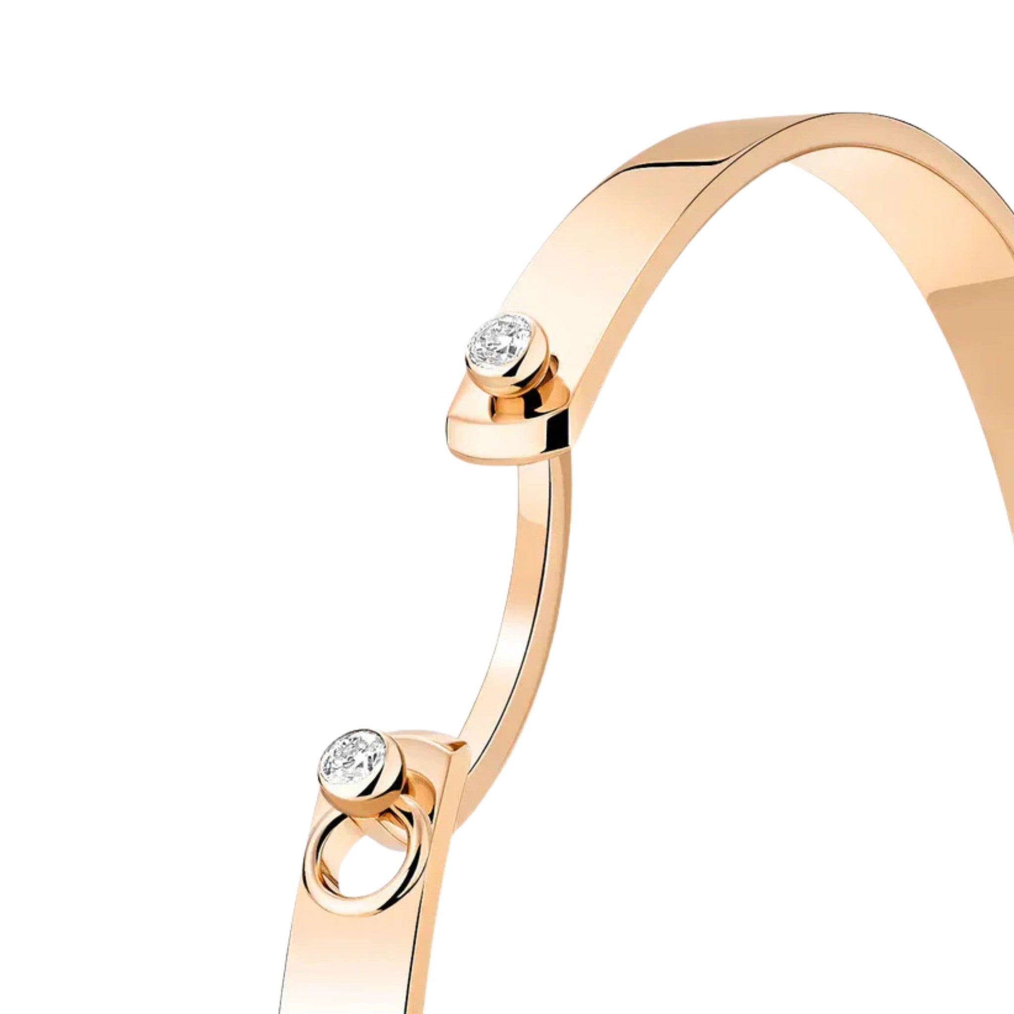 Monday Morning Mood Bangle in Rose Gold