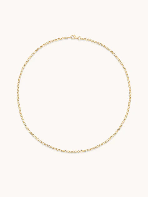 3.0 Rolo Chain in Yellow Gold