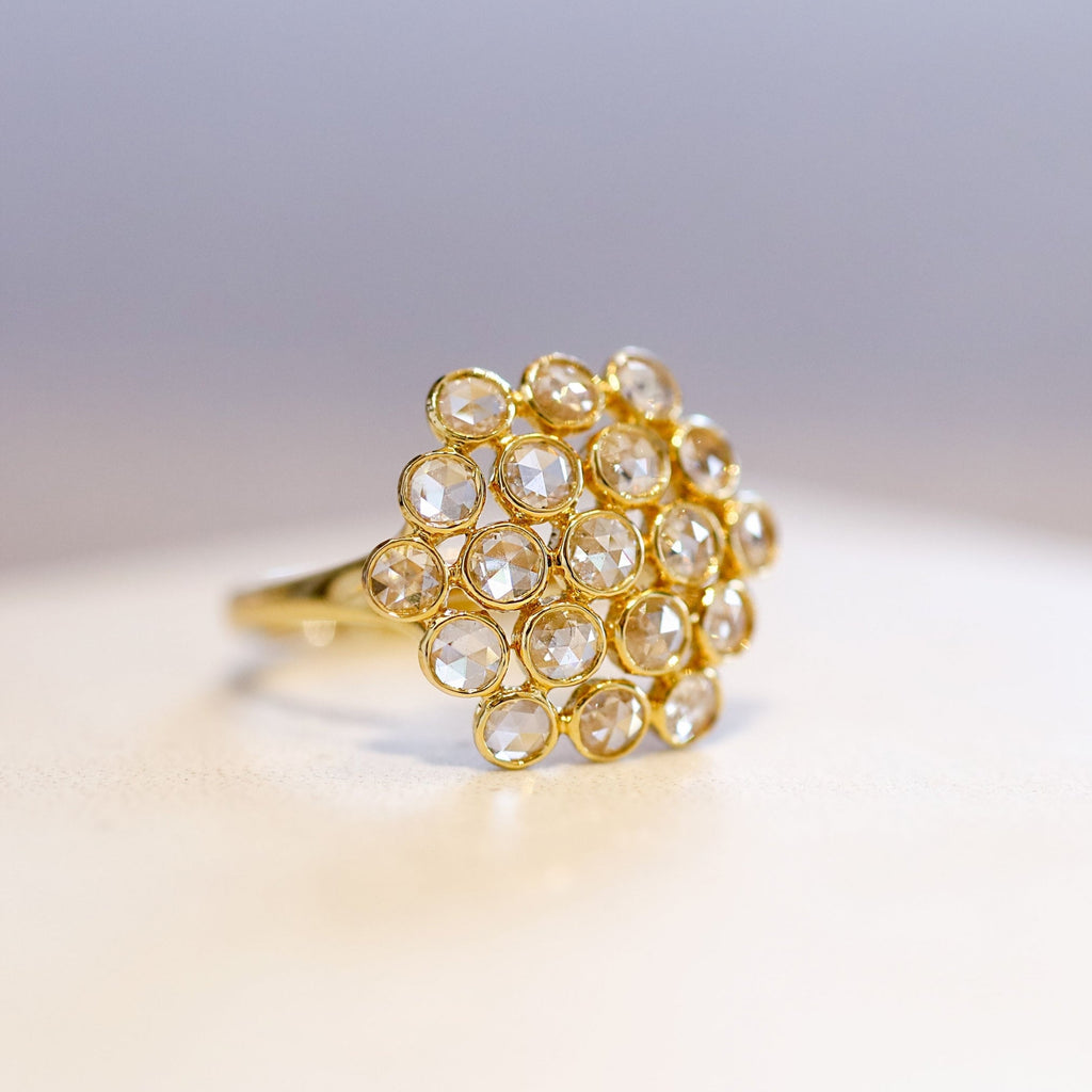 Josephine White Diamond Cocktail Ring