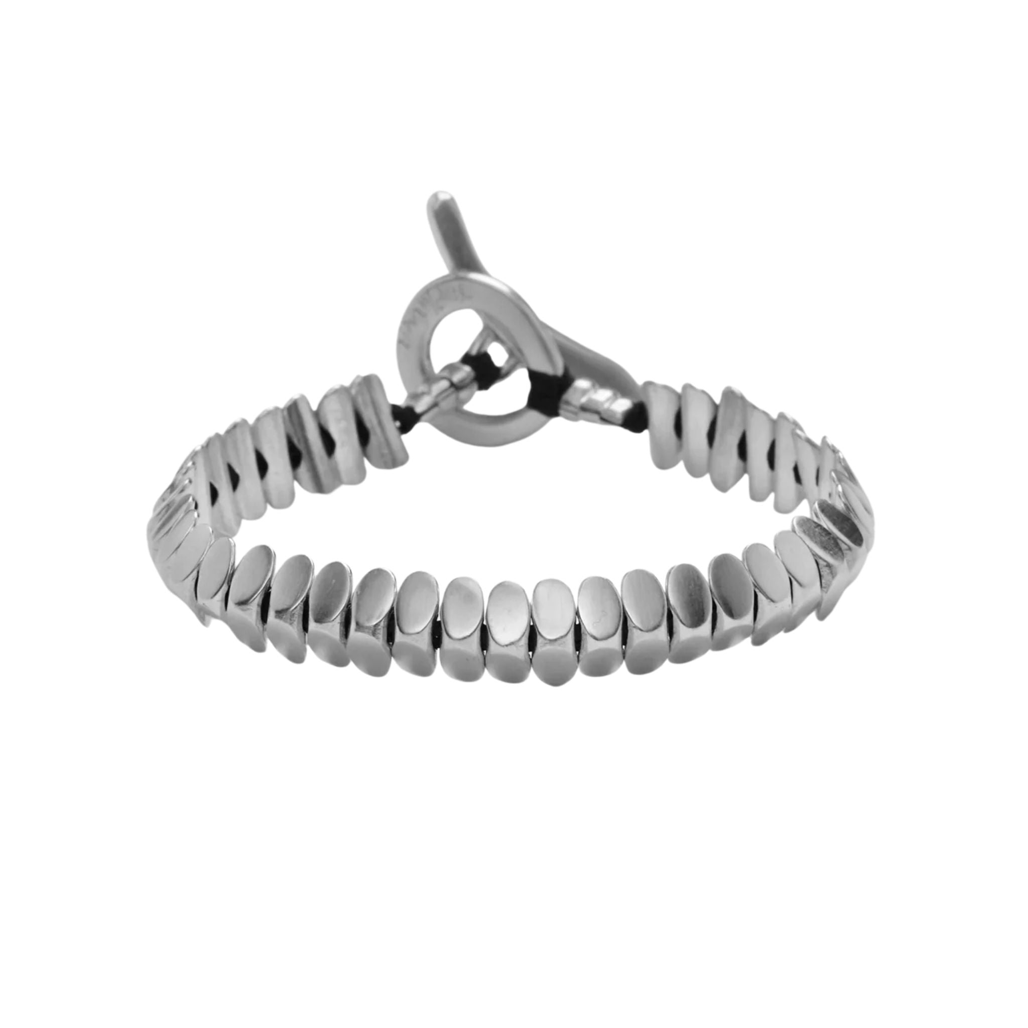 Jade Bracelet in Sterling Silver