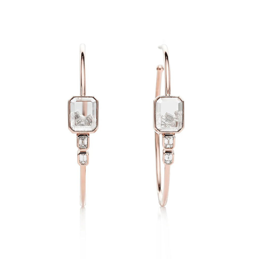 Bala Hoop Earrings in Yellow Gold