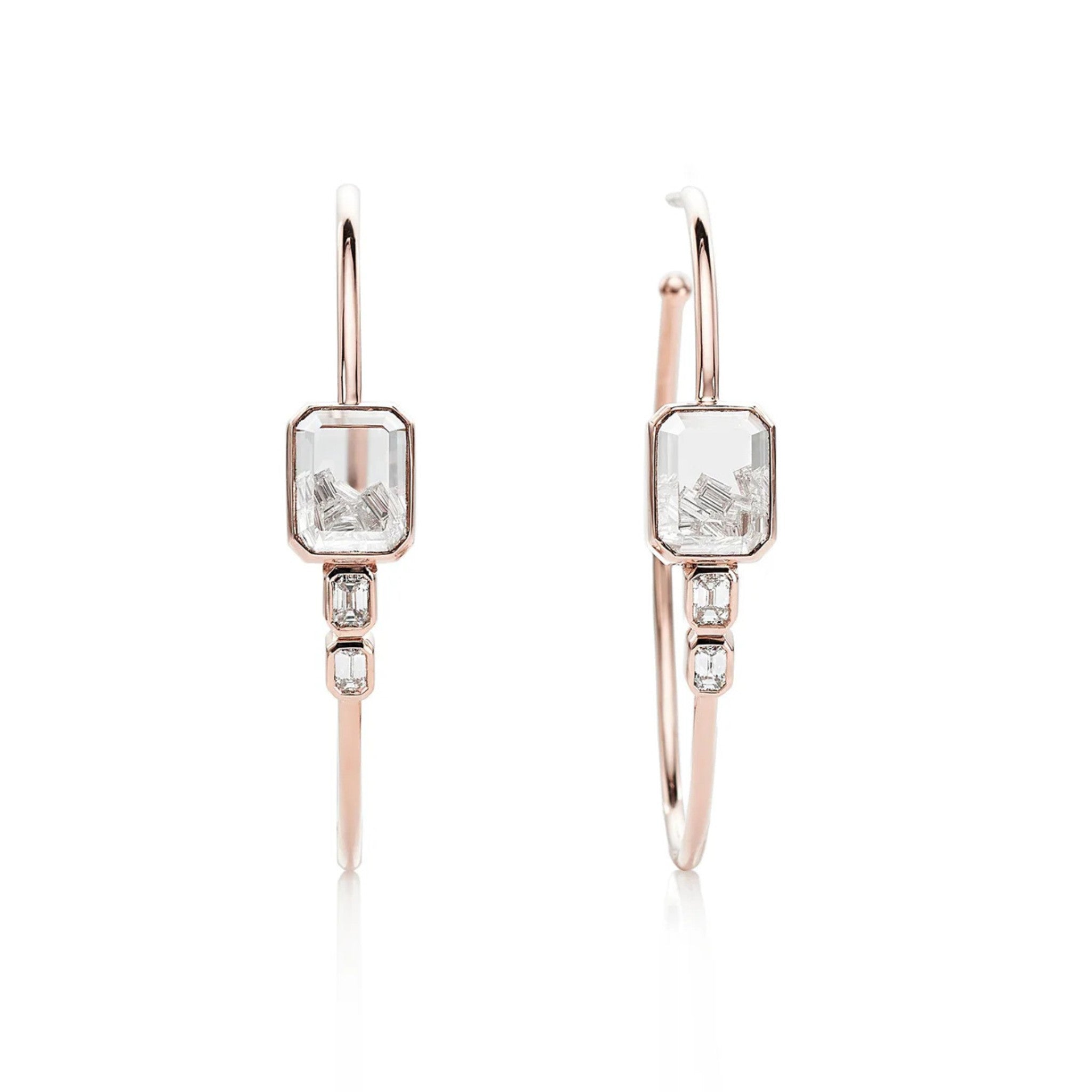 Bala Hoop Earrings in Yellow Gold
