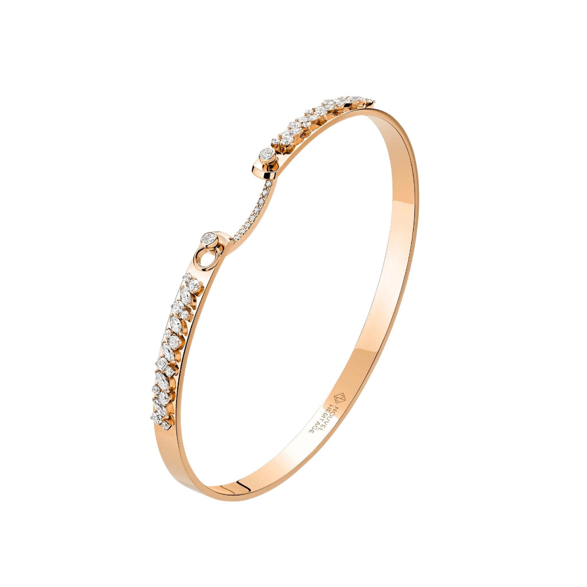 Under The Stars Mood Bangle in Rose Gold