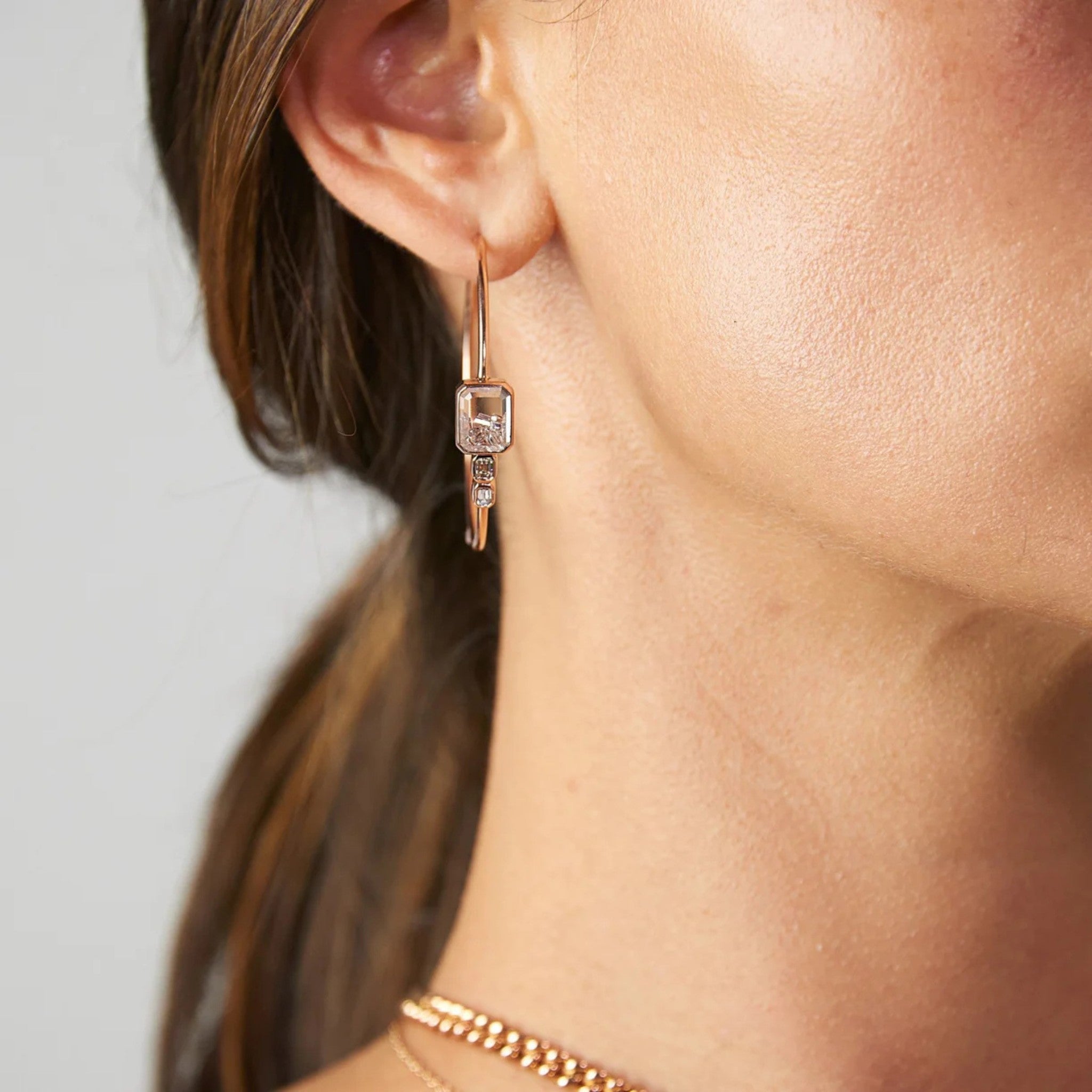 Bala Hoop Earrings in Yellow Gold