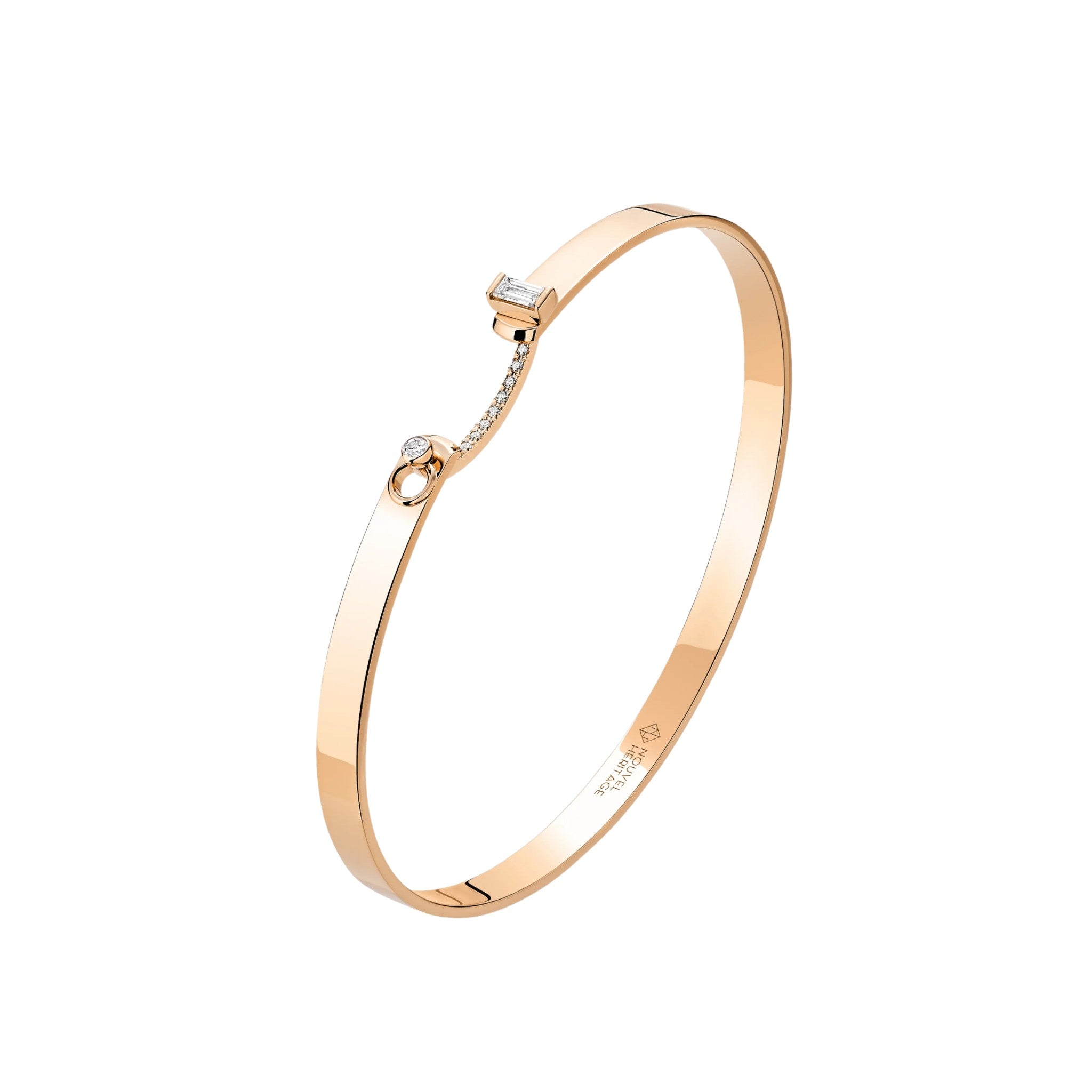 Dinner Date Mood Bangle in Rose Gold