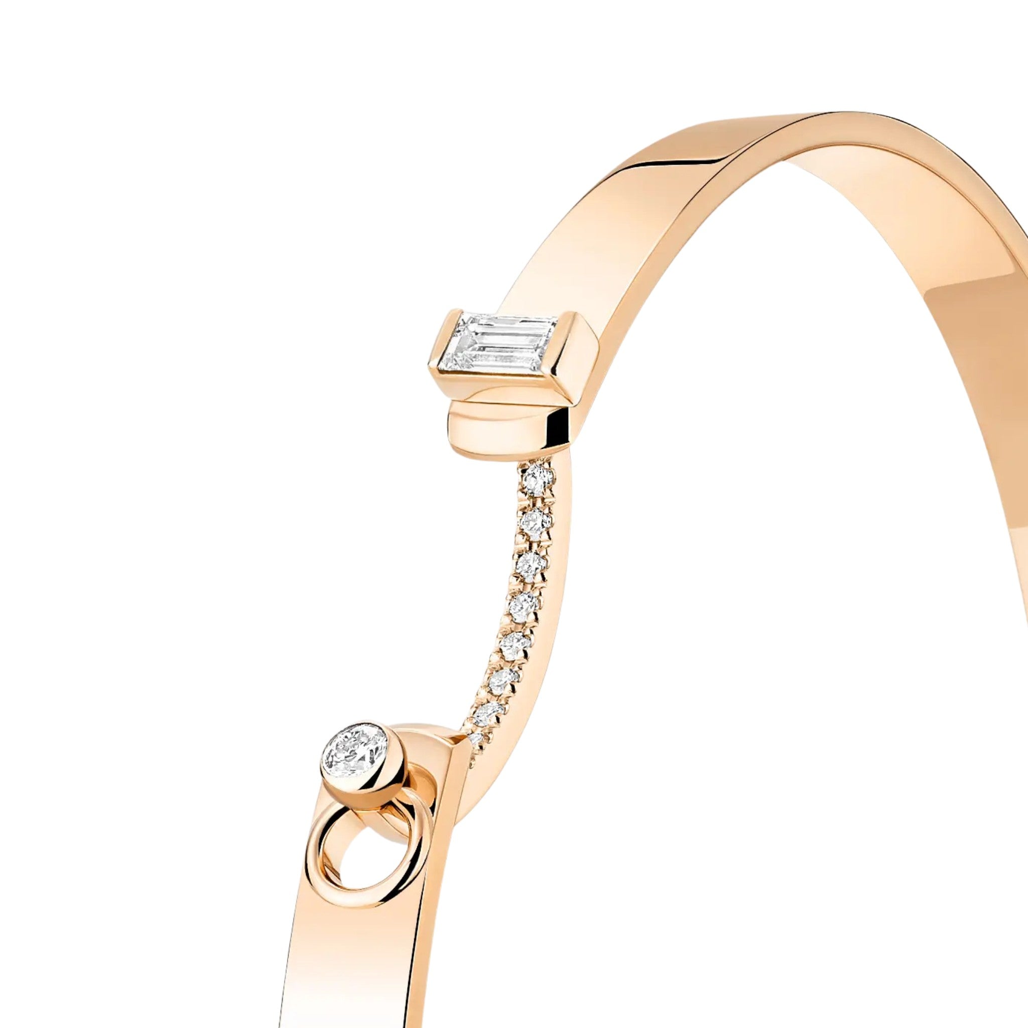 Dinner Date Mood Bangle in Rose Gold