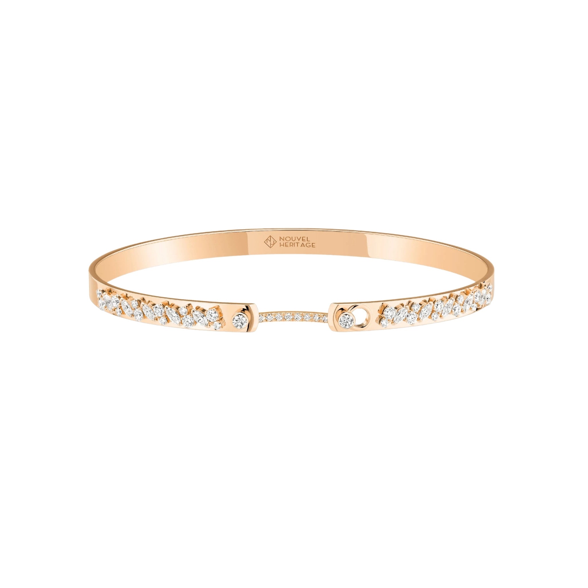 Under The Stars Mood Bangle in Rose Gold