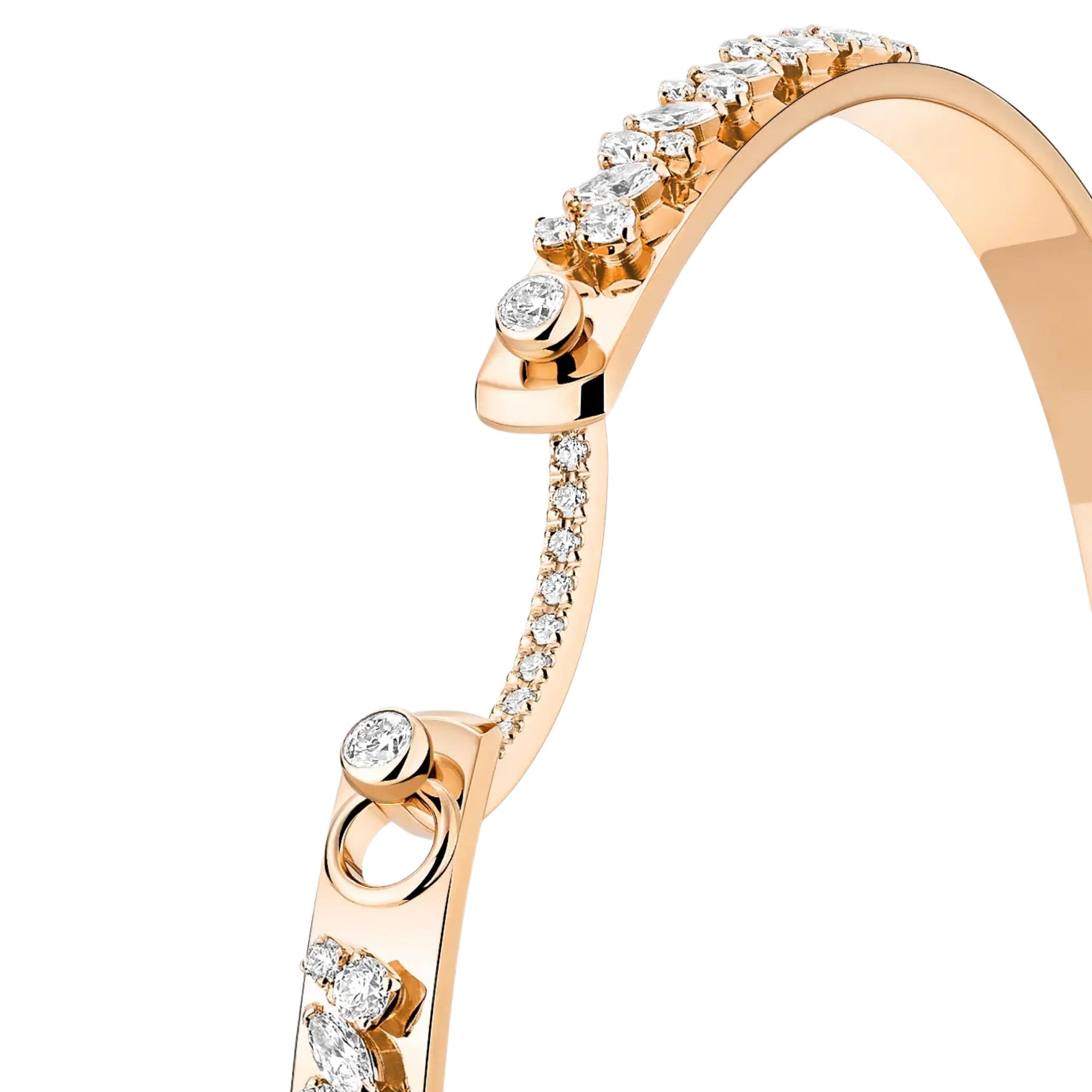 Under The Stars Mood Bangle in Rose Gold