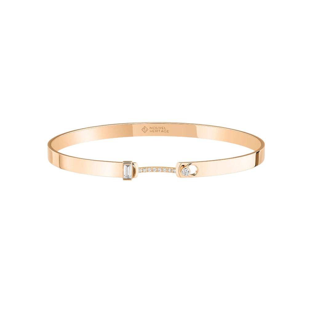 Dinner Date Mood Bangle in Rose Gold