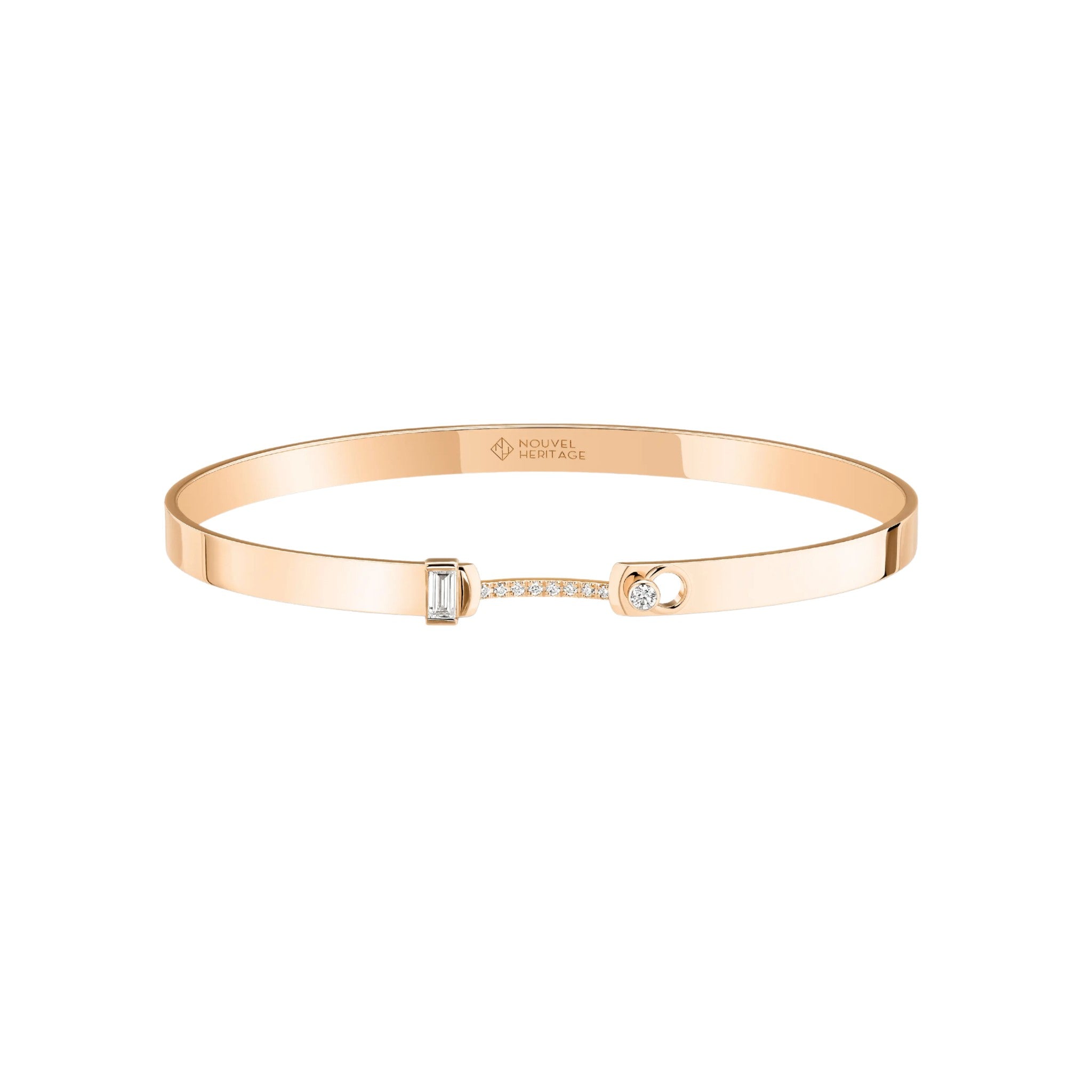 Dinner Date Mood Bangle in Rose Gold