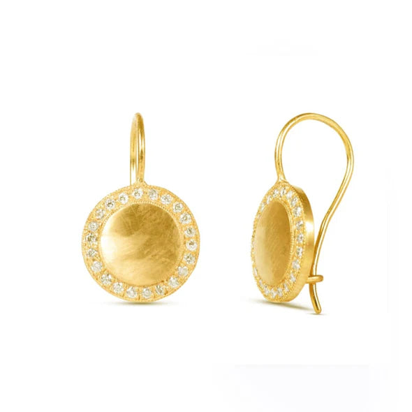 Alana Earrings in Yellow Gold