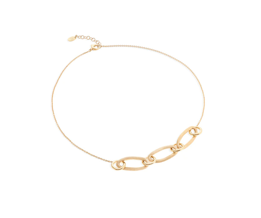 Jaipur New Link Necklace in Yellow Gold