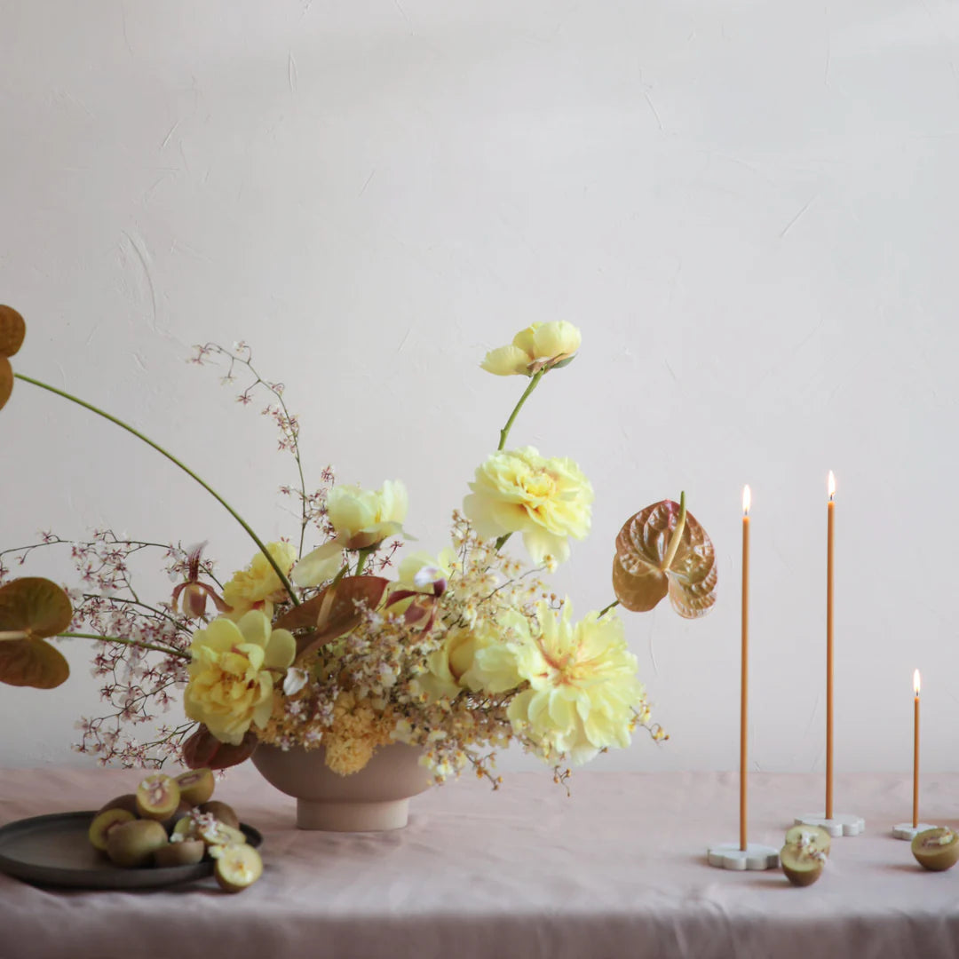 Long Stem Candles in Miel