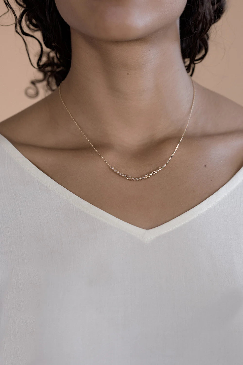 Columba Necklace in Yellow Gold