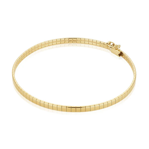 Cubetto Omega Bracelet in Yellow Gold