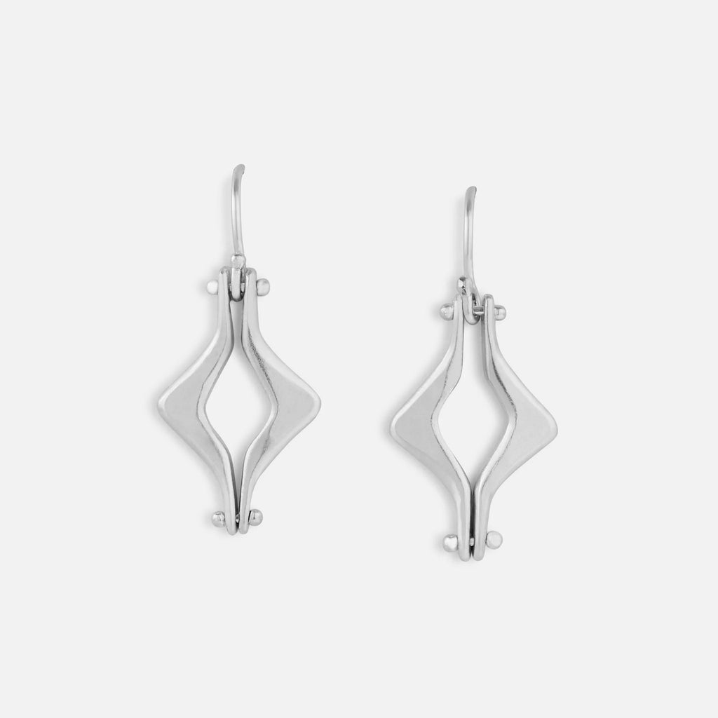 Glee Drop Earrings in Sterling Silver