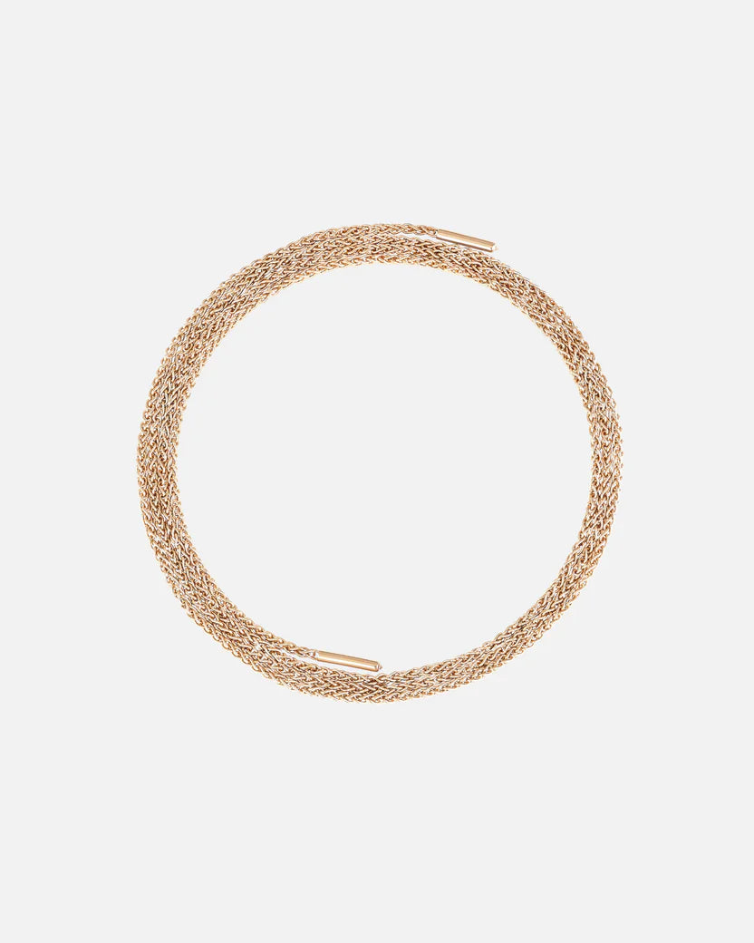 GM Latch Chain in Rose Gold