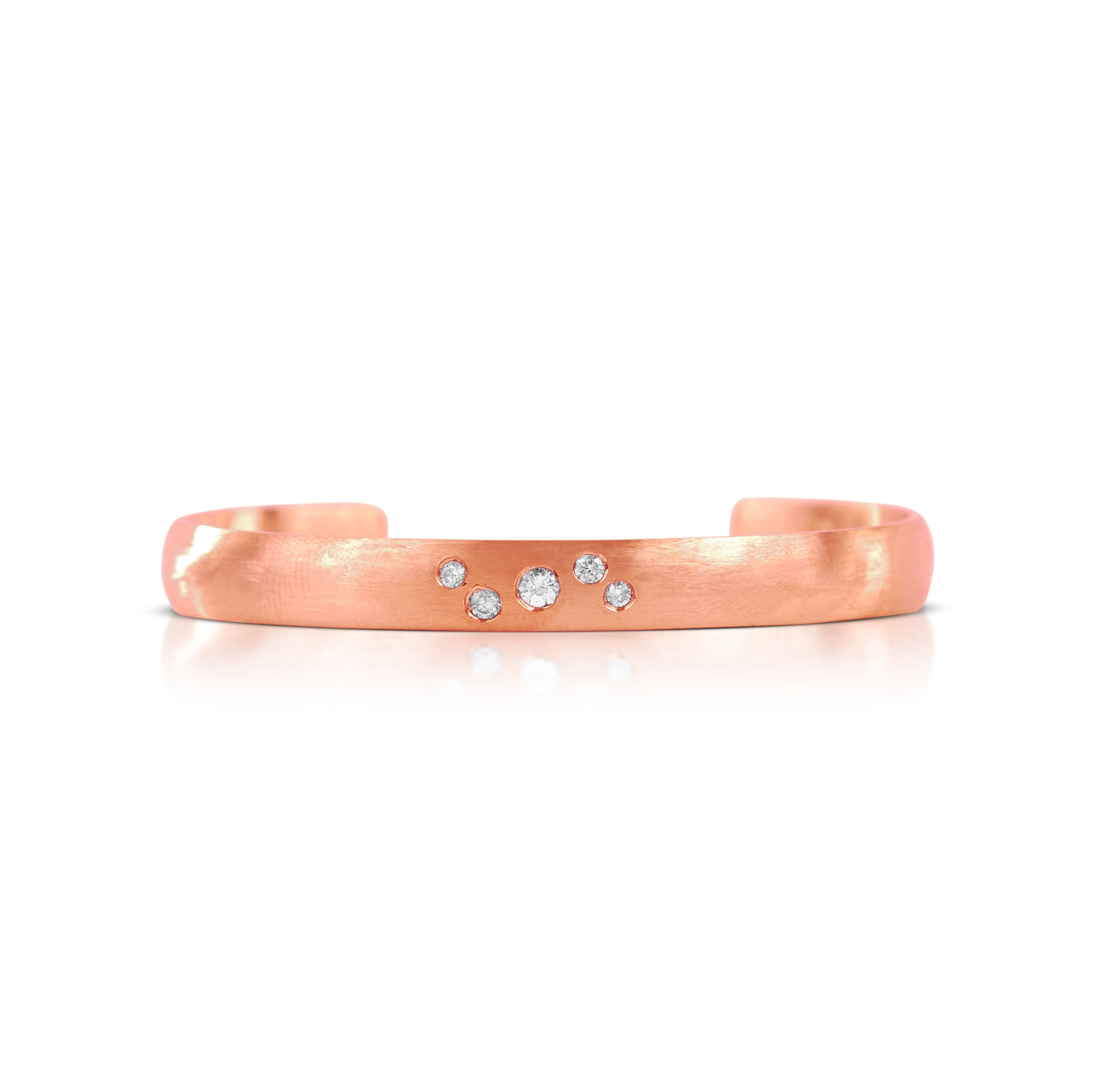 Royce Petite Cuff in Rose Gold