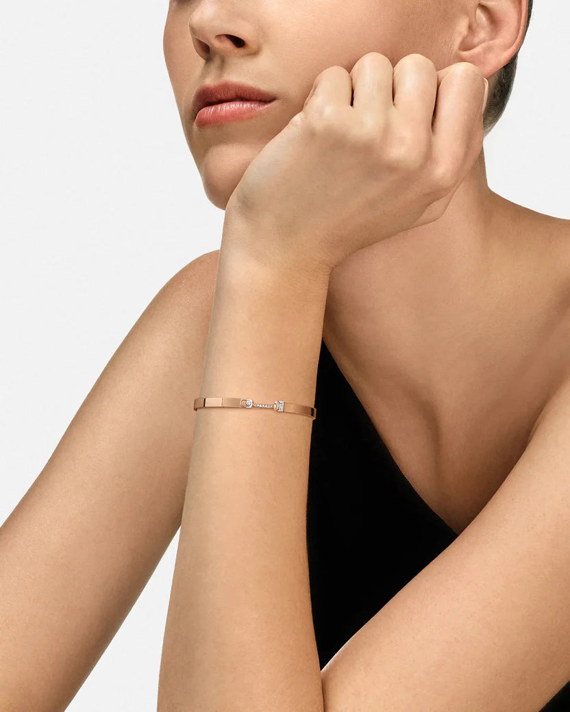 Dinner Date Mood Bangle in Rose Gold