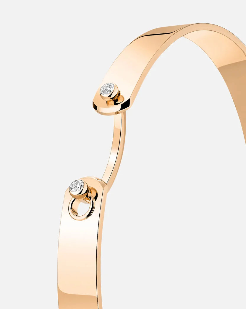 Monday Morning GM Mood Bangle in Rose Gold