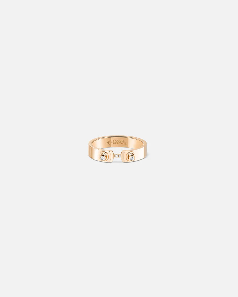 Business Meeting Mood Ring in Rose Gold